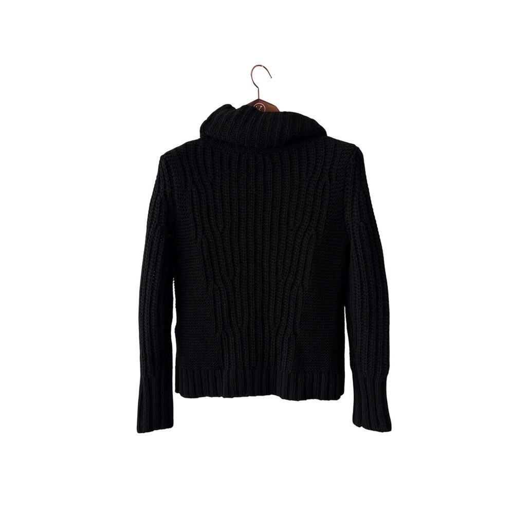Banana Republic Italian Wool Blend Black Sweater XS